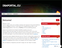 Tablet Screenshot of dbaportal.eu